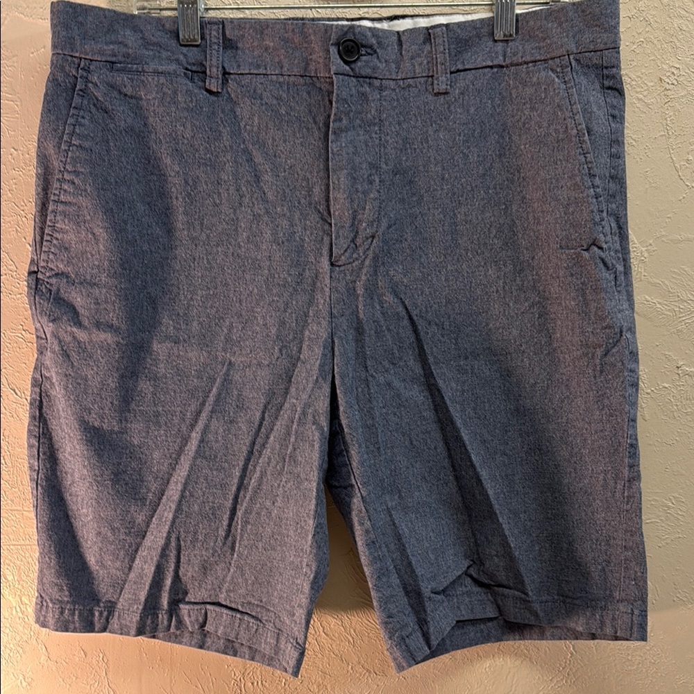 Old Navy Blue Flat Front Tailored Shorts